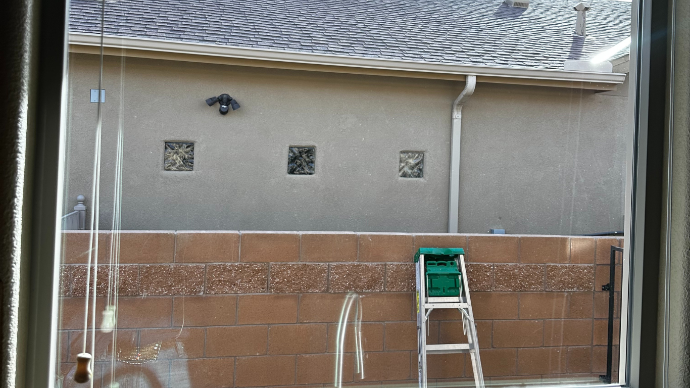 clean window after washing